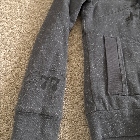 Star Wars Womens Charcoal Full-Zip Fleece Hoodie - Picture 3 of 8